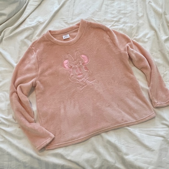 Super Soft Fleece and Fuzzy Disney Minnie Mouse Top - Picture 3 of 9